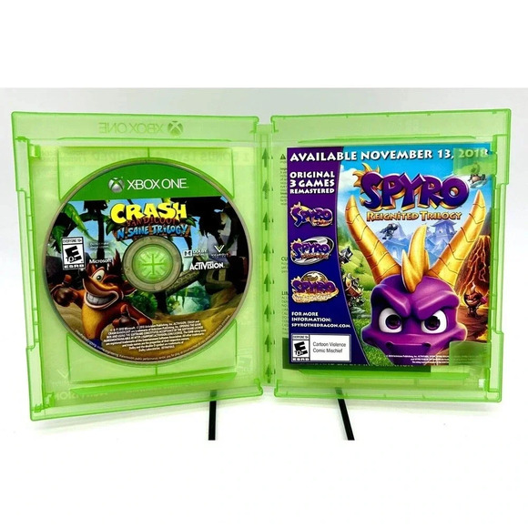 Crash Bandicoot N. Sane Trilogy For Microsoft Xbox One Excellent Condition - Picture 4 of 4